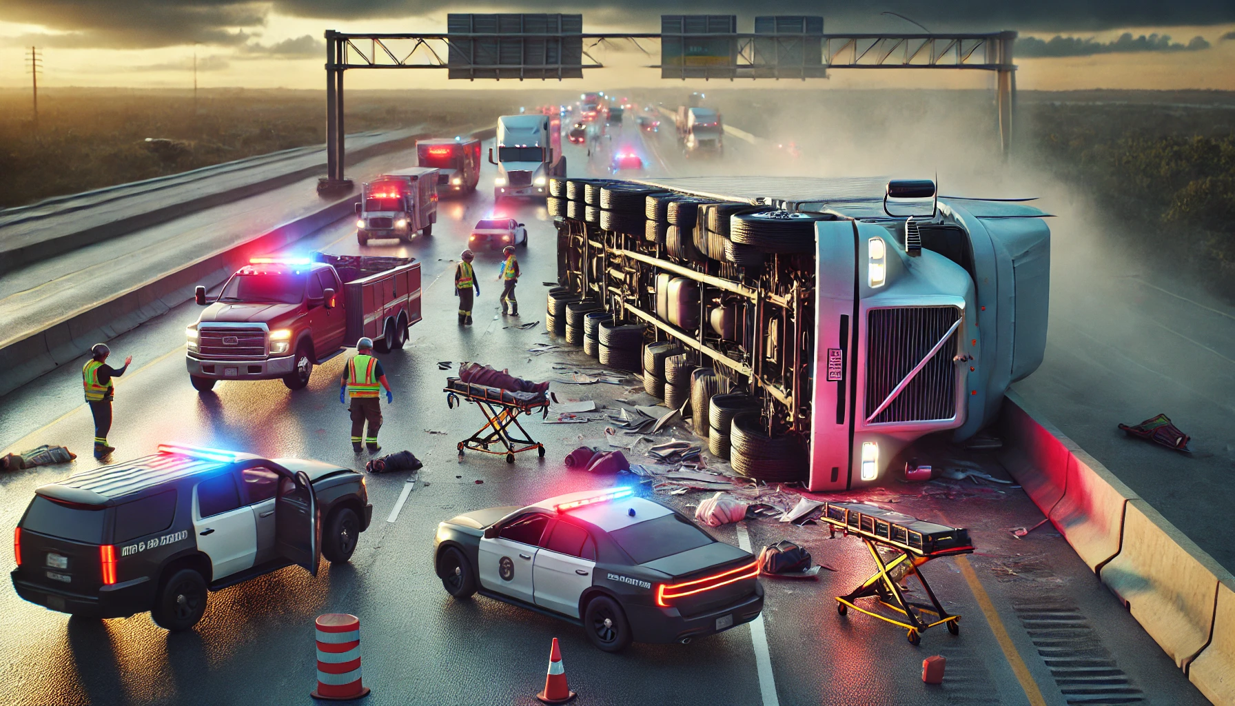 Semi-Truck Accident